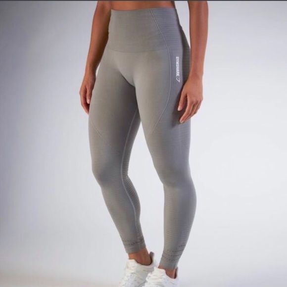 Gymshark Pants - GYMSHARK Energy Seamless Gray